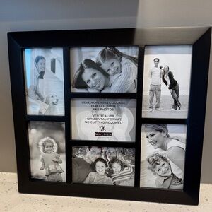 Malden Black Multi-Photo Frame